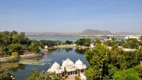 Lago Pichola en Udaipur
